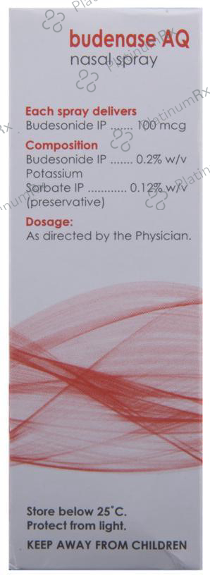 Budenase AQ 100mcg Nasal Spray 1s
