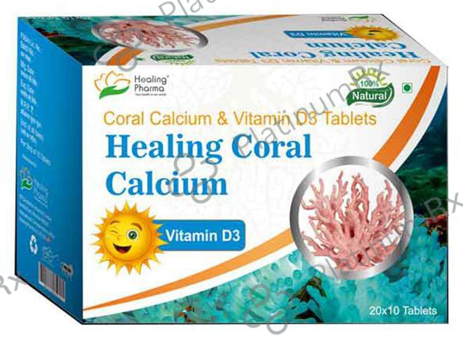 Healing Pharma Healing Coral Calcium Tablet 10s