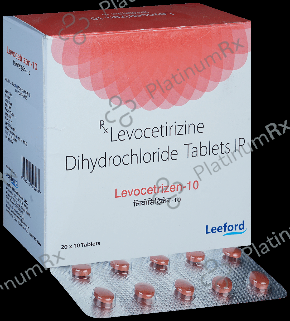 Levocetrizen 10mg Tablet 10s
