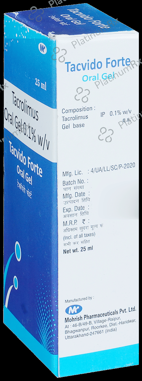 Tacvido Forte Oral Gel