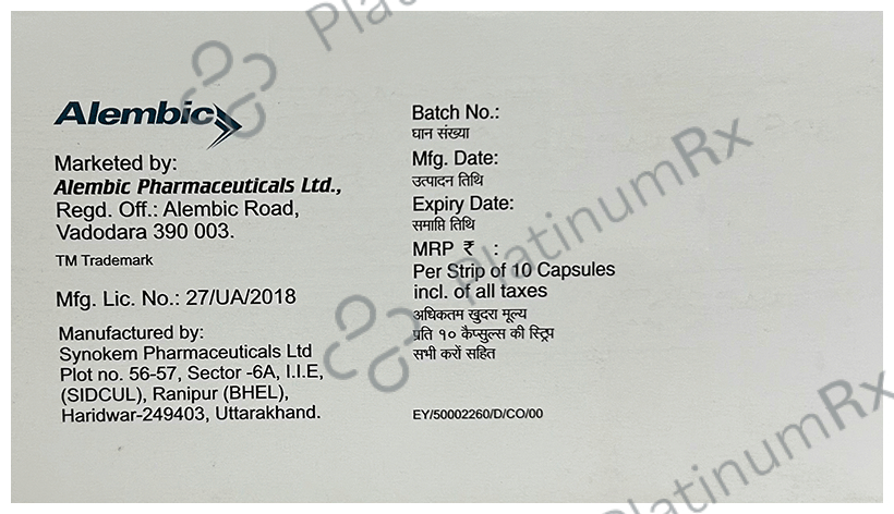 Rosave-C 20mg/75mg Capsule