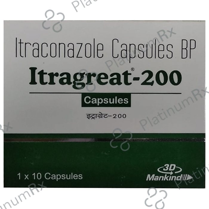 Itragreat 200mg Capsule 10s