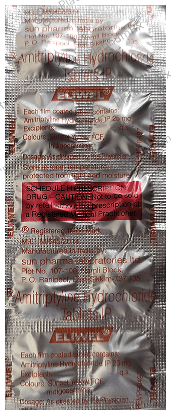 Eliwel 25mg Tablet 10s