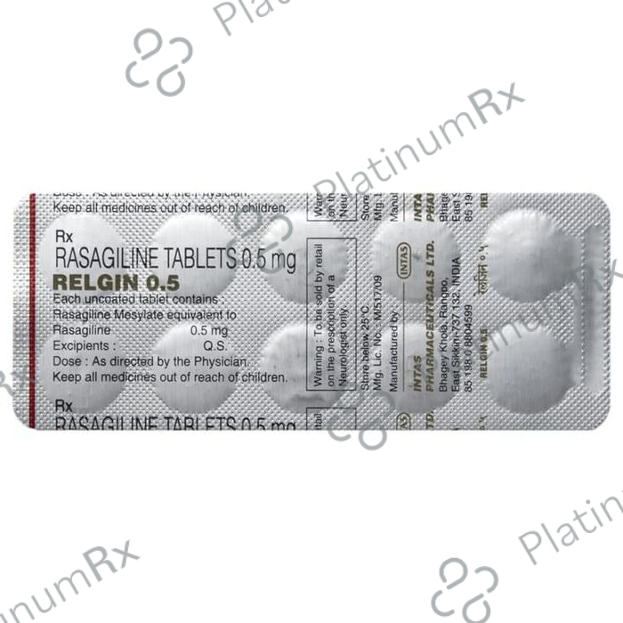 Relgin 0.5mg Tablet 10s