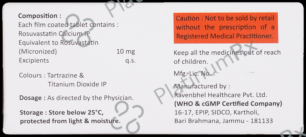 Rozbook 10mg Tablet