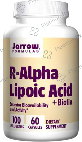 Jarrow Formulas R-Alpha Lipoic Acid + Biotin Capsule