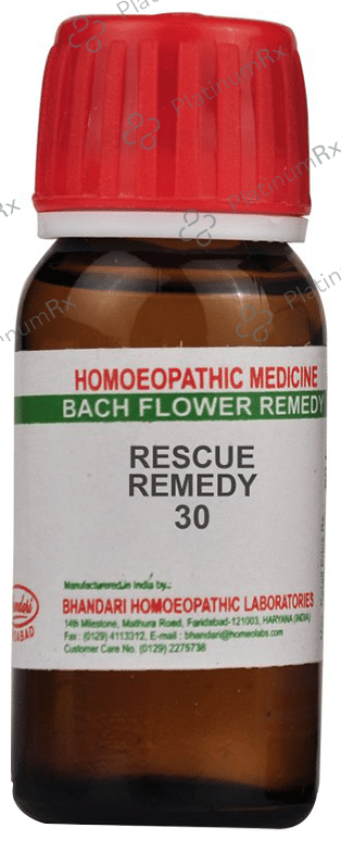 Bhandari Bach Flower Rescue Remedy 30