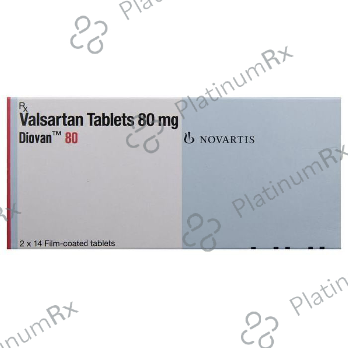 Diovan 80mg Tablet 14s