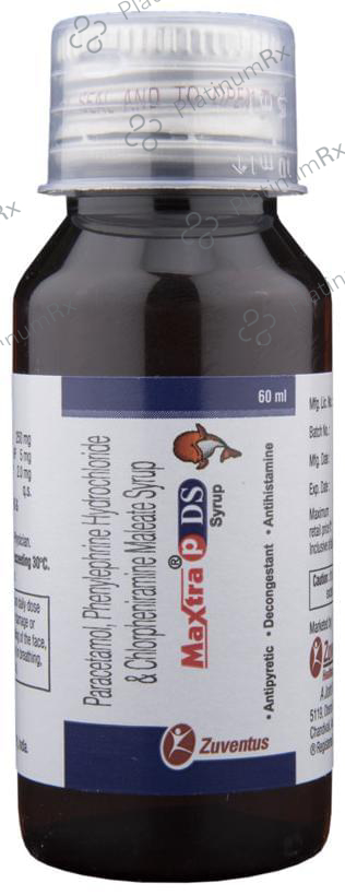 Maxtra P DS 2/250/5mg Syrup 60ml