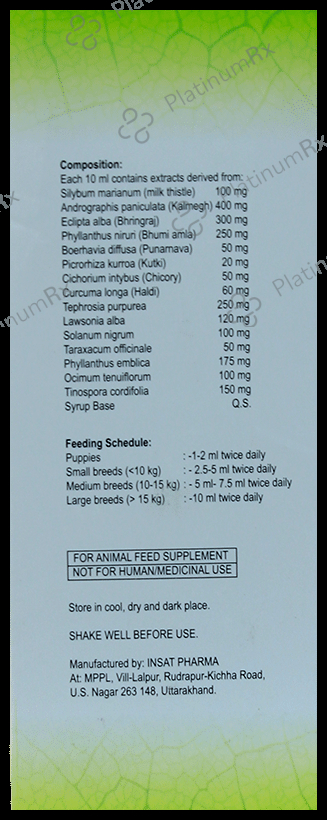 Livotas Pet Syrup