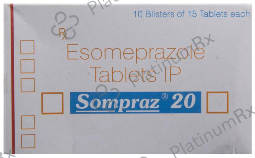 Sompraz 20mg Tablet 15s