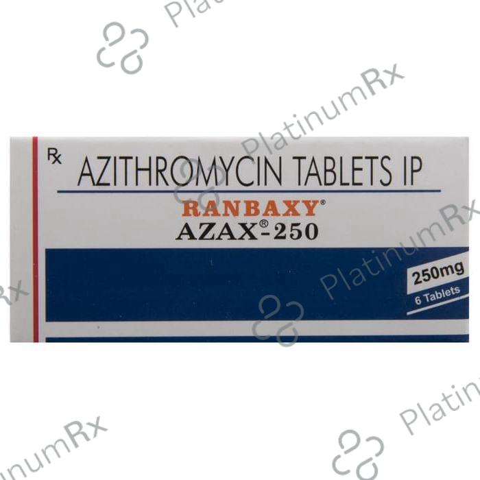 Azax 250mg Tablet 6s