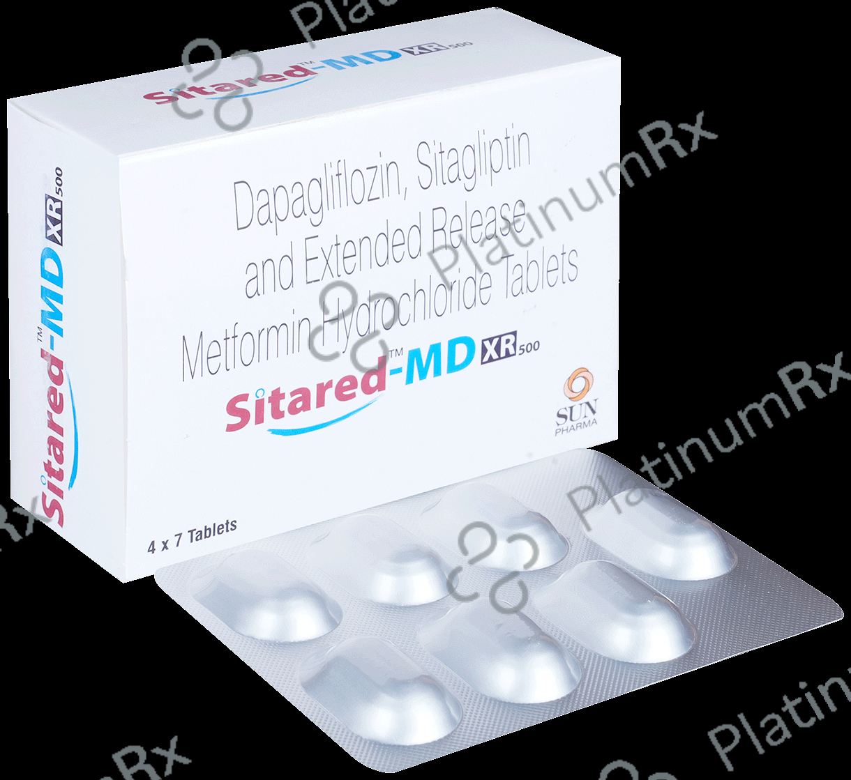 Sitared MD XR 10/500/100mg Tablet 7s