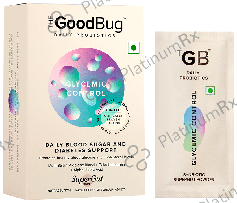 The Good Bug Glycemic Control Sachet (2.17gm Each) Fennel Mint
