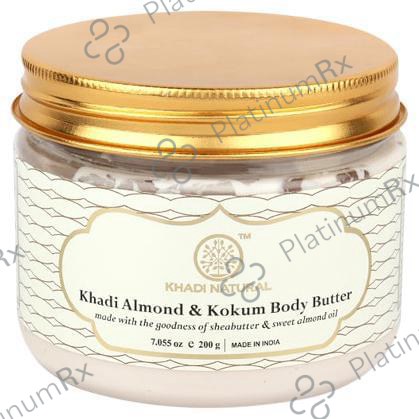 Khadi Naturals Ayurvedic Almond & Kokum Body Butter 200 gm