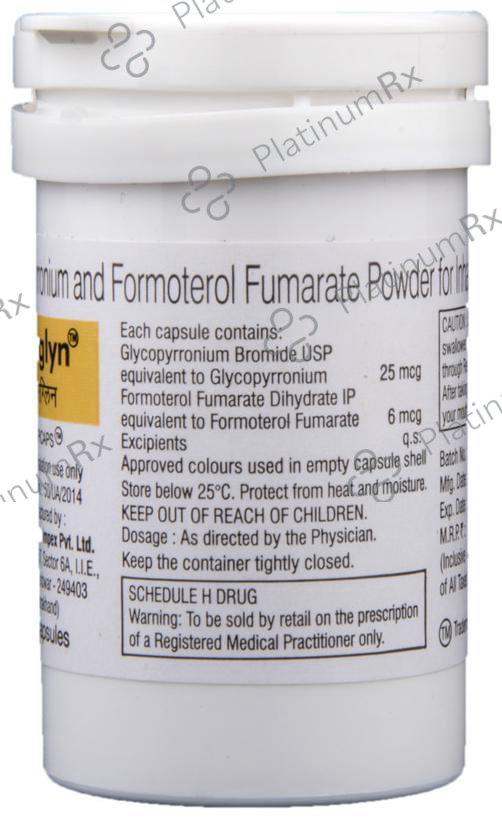 Forglyn 6/25mcg Respicap 30s