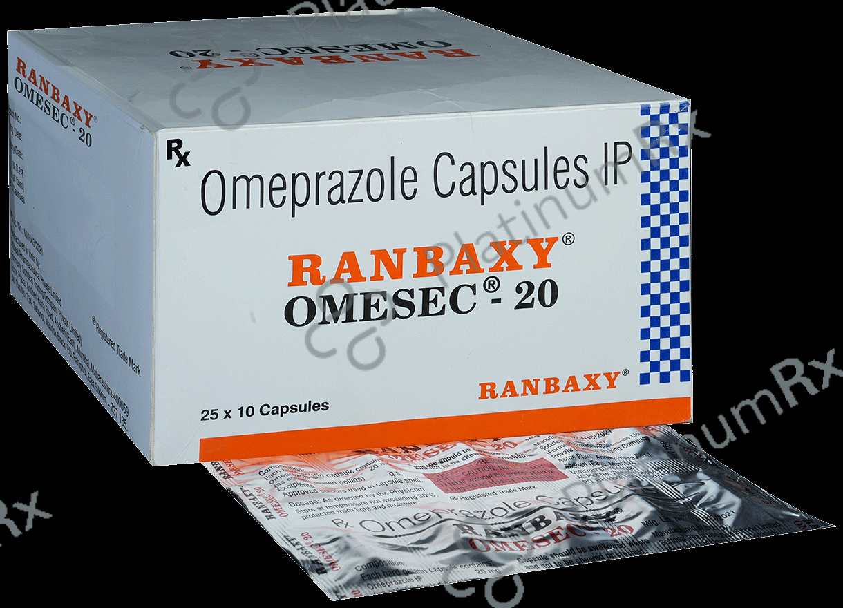 Omesec 20 Capsule 15 Capsule