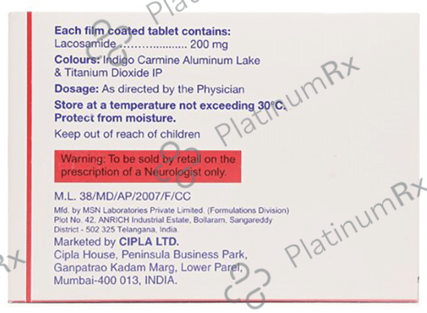 Lacopsy 200 Tablet