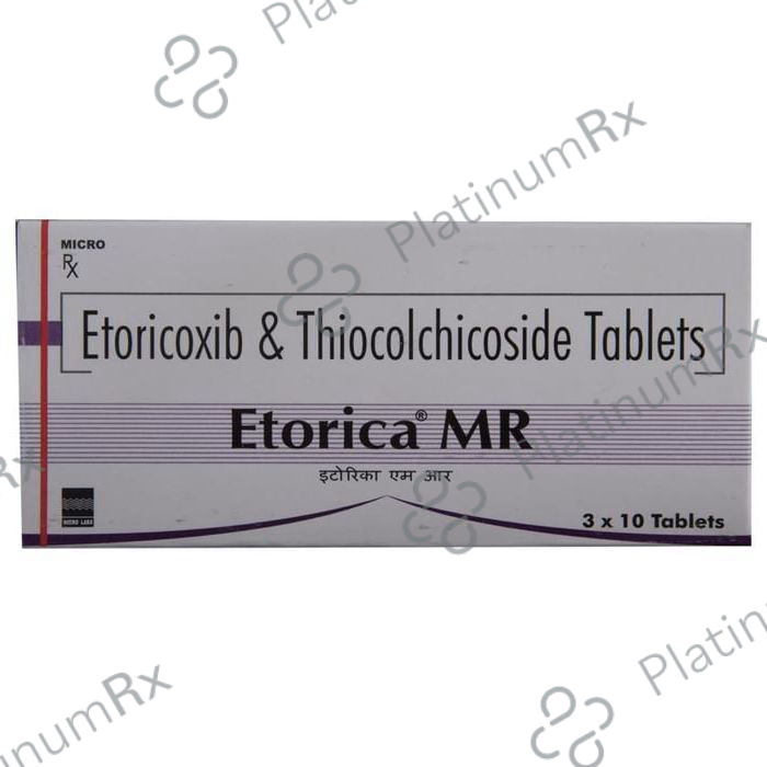Etorica MR 60/4mg Tablet 10s