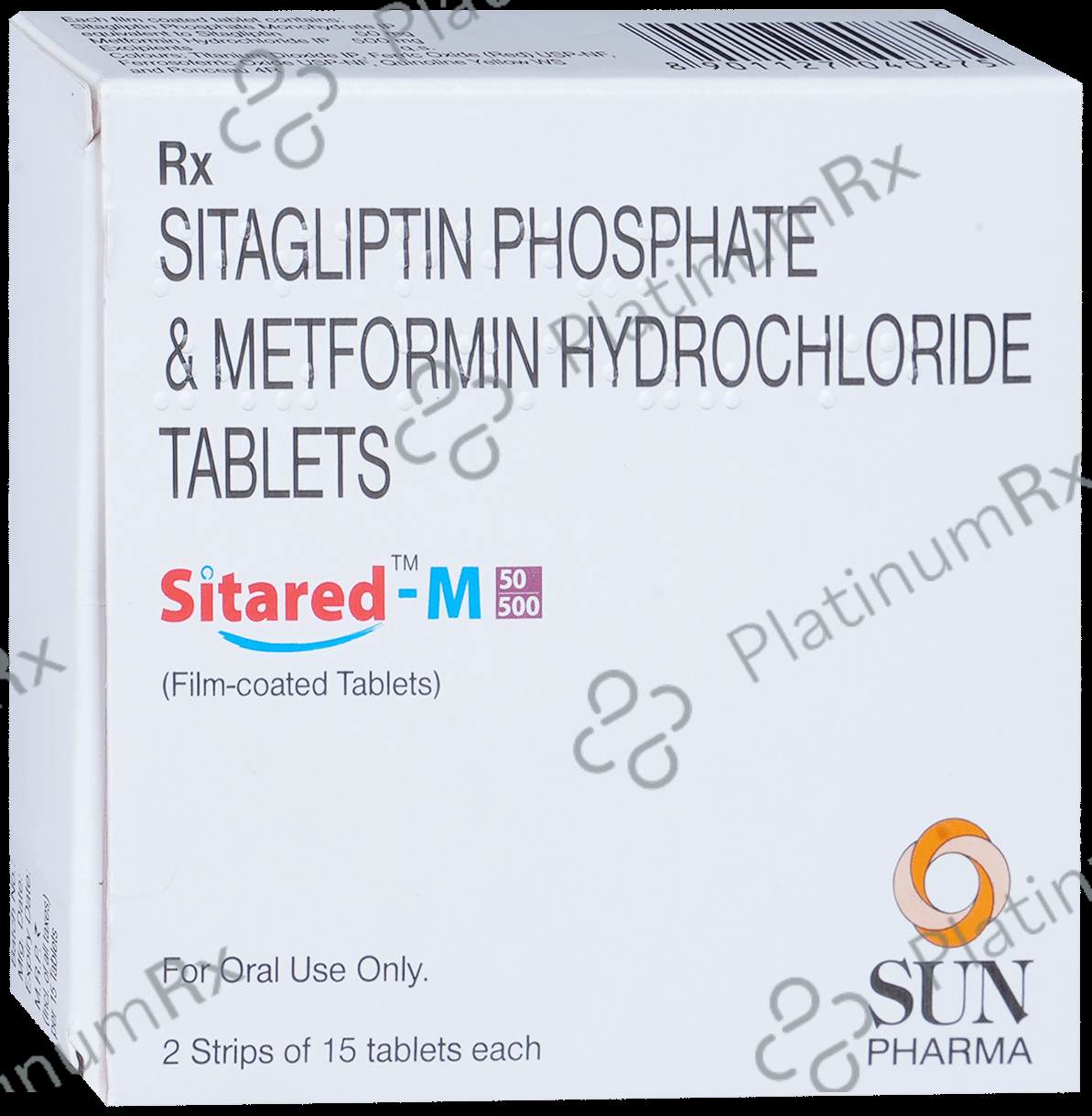 Sitared M 50/500mg Tablet 15s