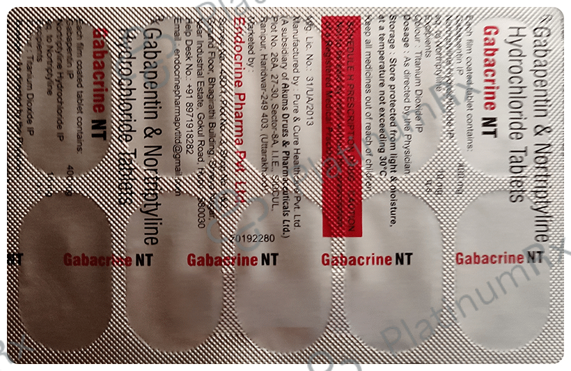 Gabacrine NT Tablet