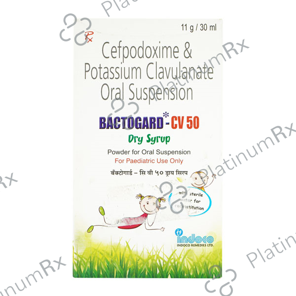 Bactogard CV 50/31.25mg Suspension 30ml