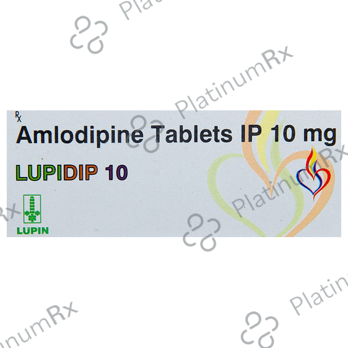 Lupidip 10mg Tablet 10s