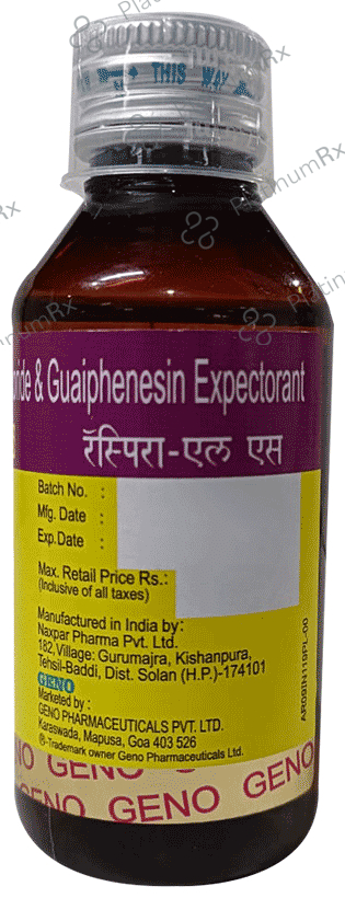 Respira LS 30/50/1mg Syrup 100ml