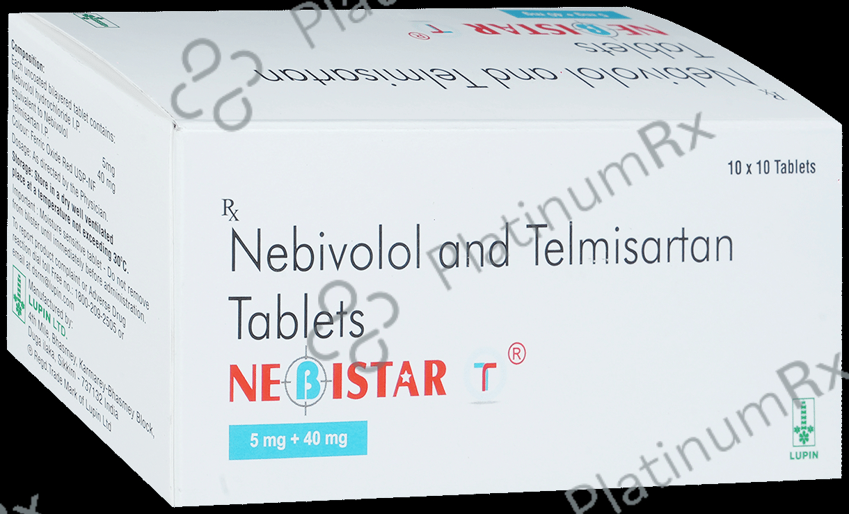 Nebistar T 5/40mg Tablet 10s