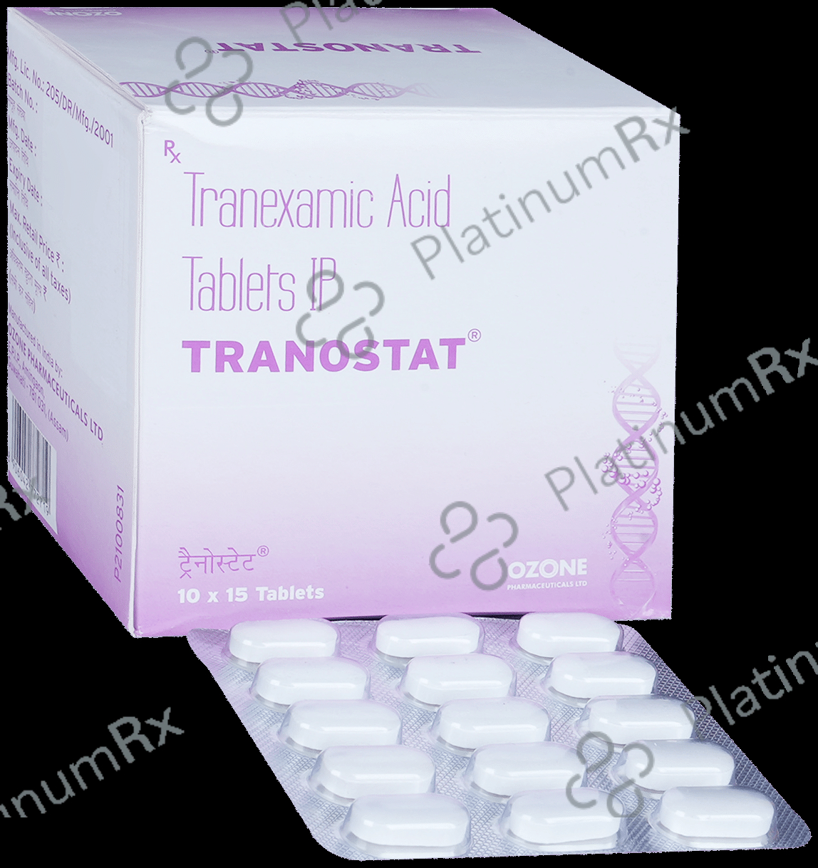 Tranostat 500mg Tablet 15s