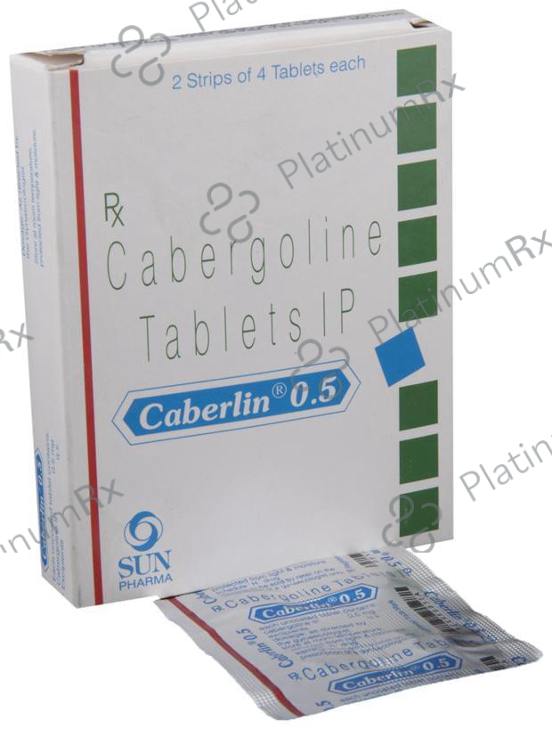 Caberlin 0.5mg Tablet 4s