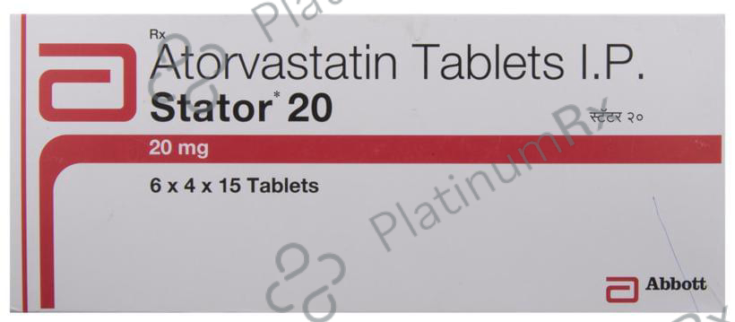 Stator 20mg Tablet 15s