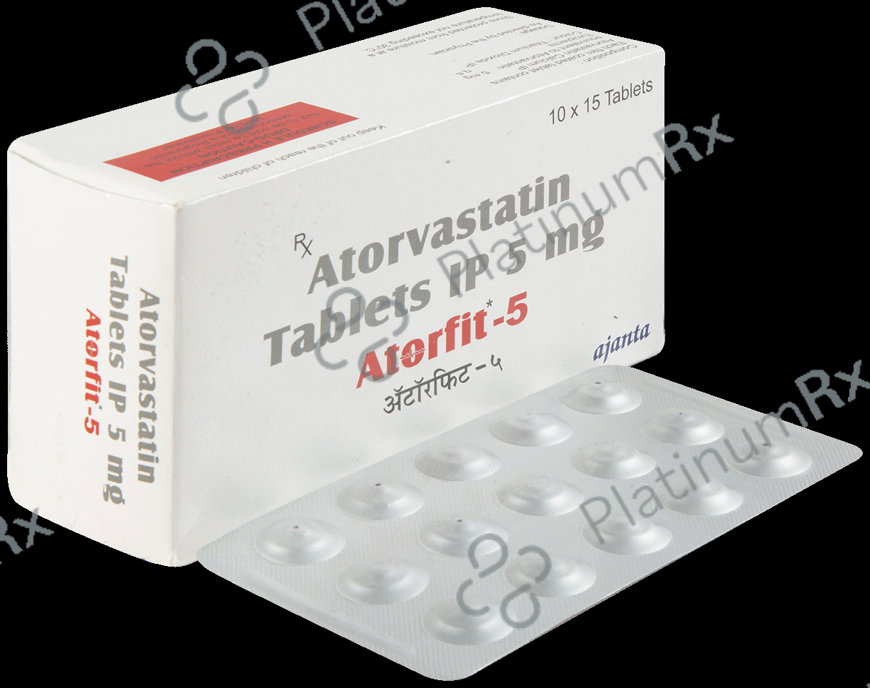 Atorfit 5mg Tablet