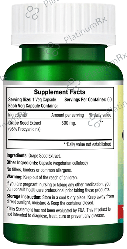 Morpheme Grape Seed Extract Capsule