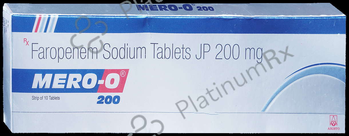 Mero O 200mg Tablet 10s