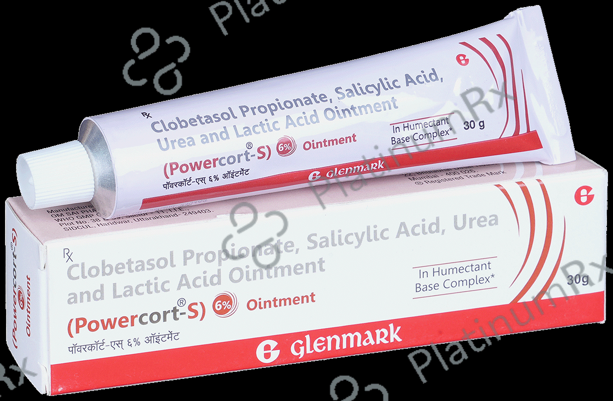 Powercort S 6% Ointment 30gm