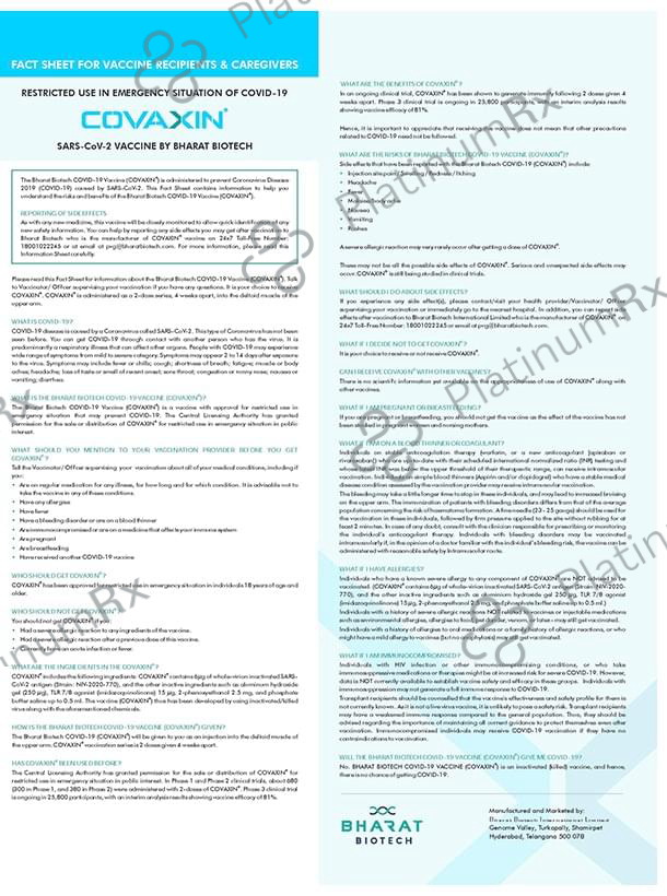 Covaxin Vaccine