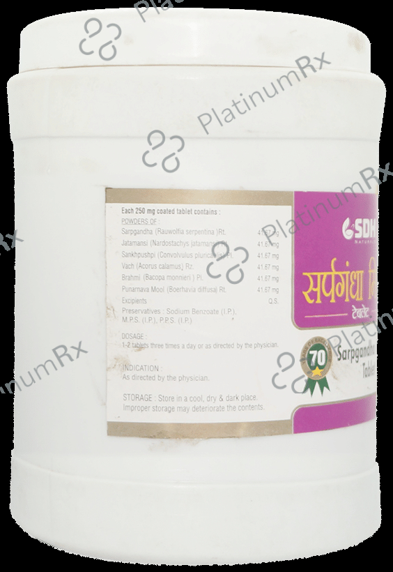 SDH Naturals Sarpgandha Mishran Tablet