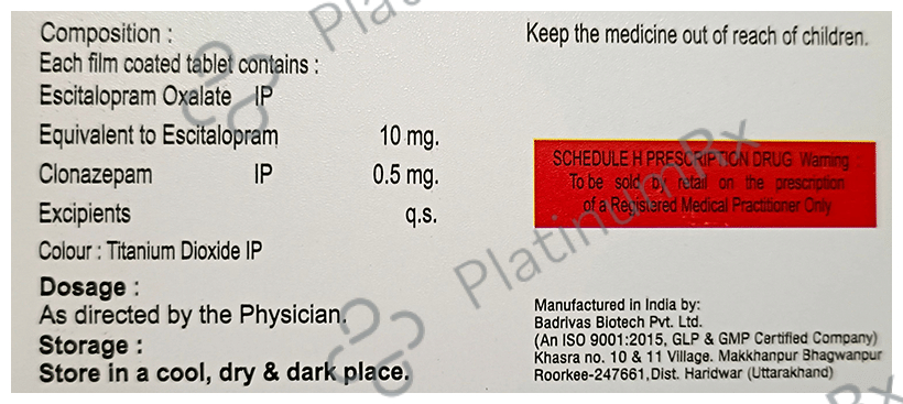 Notipram-Plus 10 Tablet