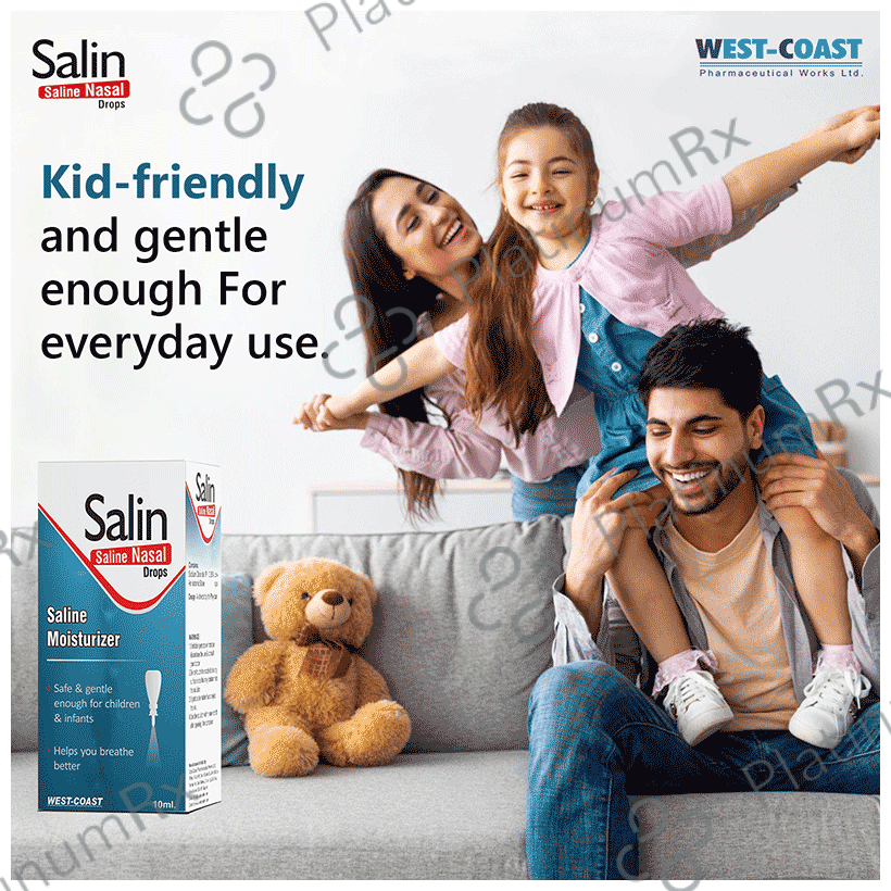 Salin Saline Nasal Drops