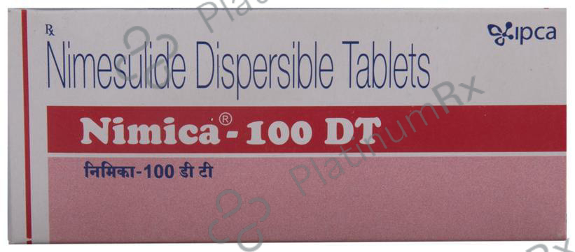 Nimica 100mg DT Tablet 10s