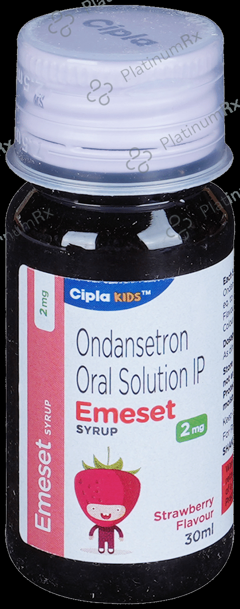 Emeset 2mg Syrup Strawberry 30ml