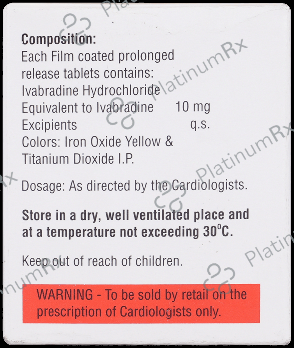 Ivabrad OD 10mg Tablet PR 10s