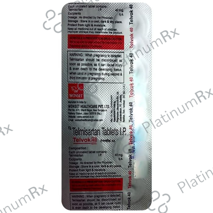 Telvok 40mg Tablet