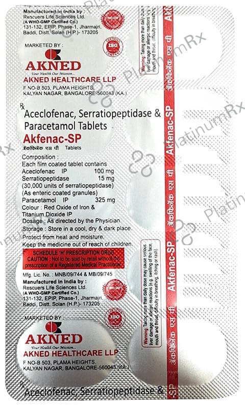 Akfenac-SP Tablet