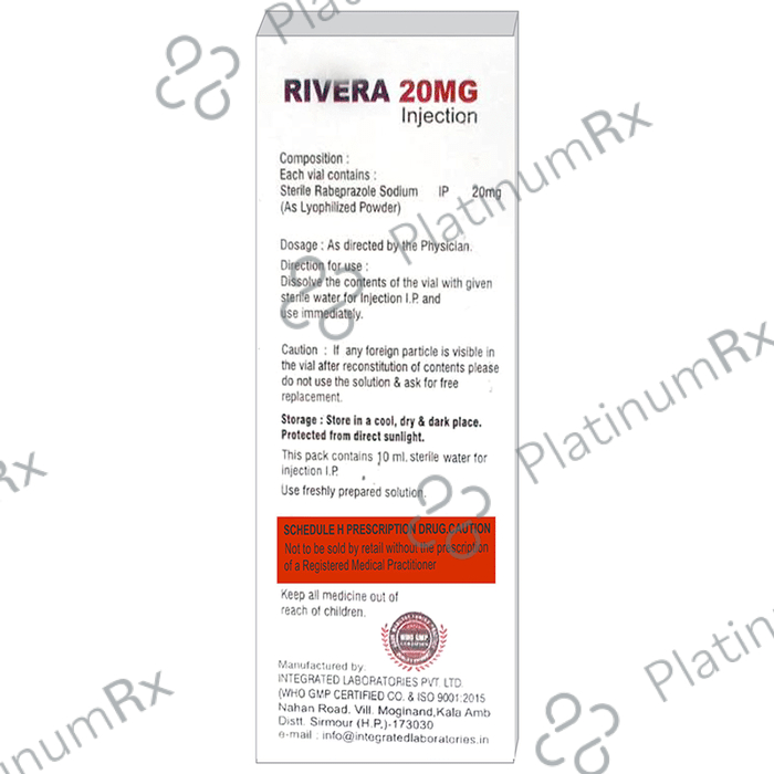 Rivera 20mg Injection