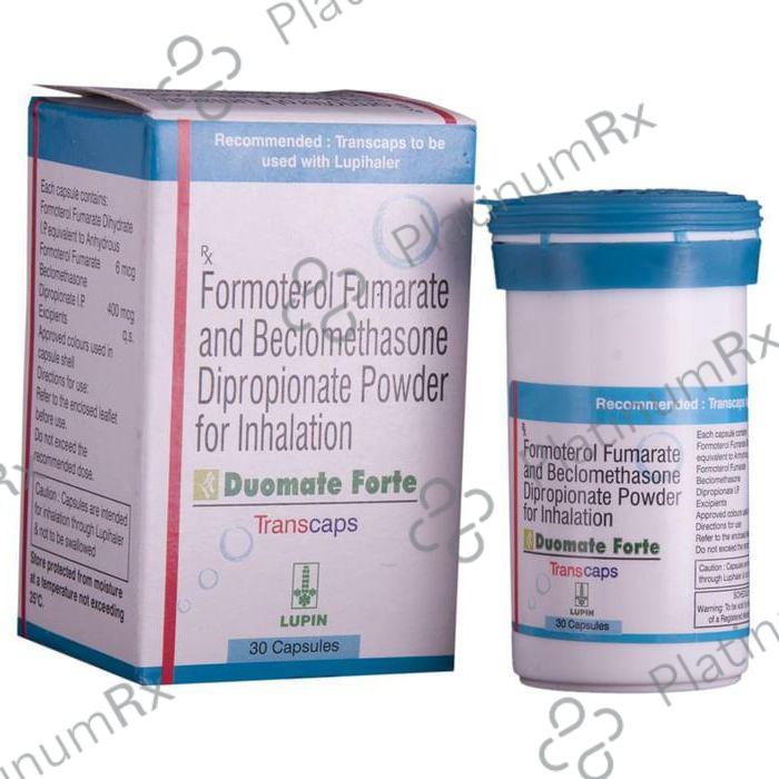 Duomate Forte 400/6mcg Transcaps 30s