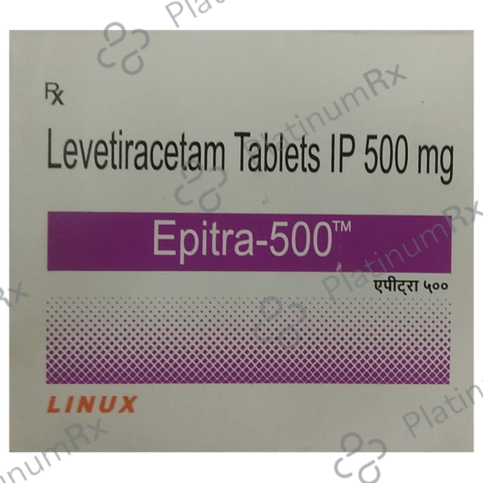 Epitra 500mg Tablet 10s