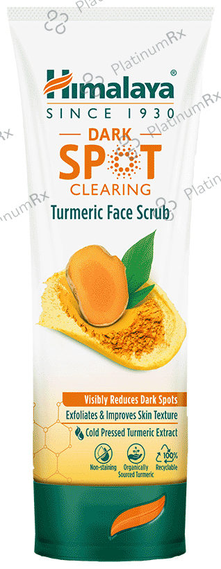 Himalaya Dark Spot Clearing Face Scrub Turmeric 100 gm