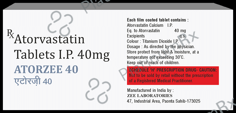 Atorzee 40 Tablet